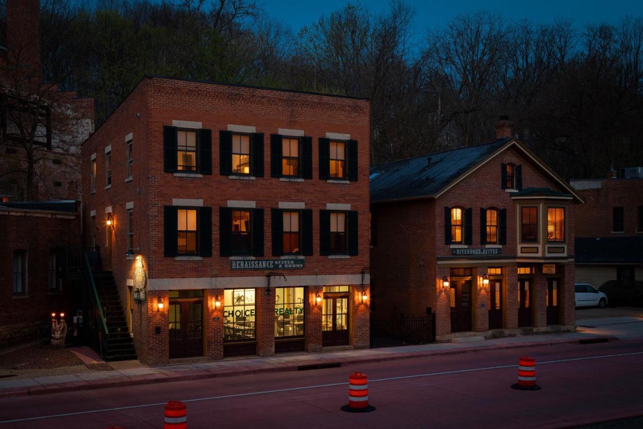 Riverboat Suites Galena Bagian luar foto